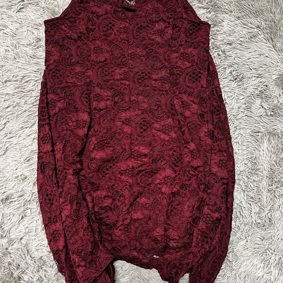 Signature by Robbie Bee Lace Sleeveless Dress Size 1x - Picture 4 of 8